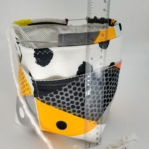 Handmade fabric basket organizers/project baskets